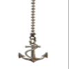 WeeZ Industries - Nautical sea shore Beach theme MINI Ceiling Fan Pull light Chain extender - 6"L chain (Anchor 1.5"H) view 1