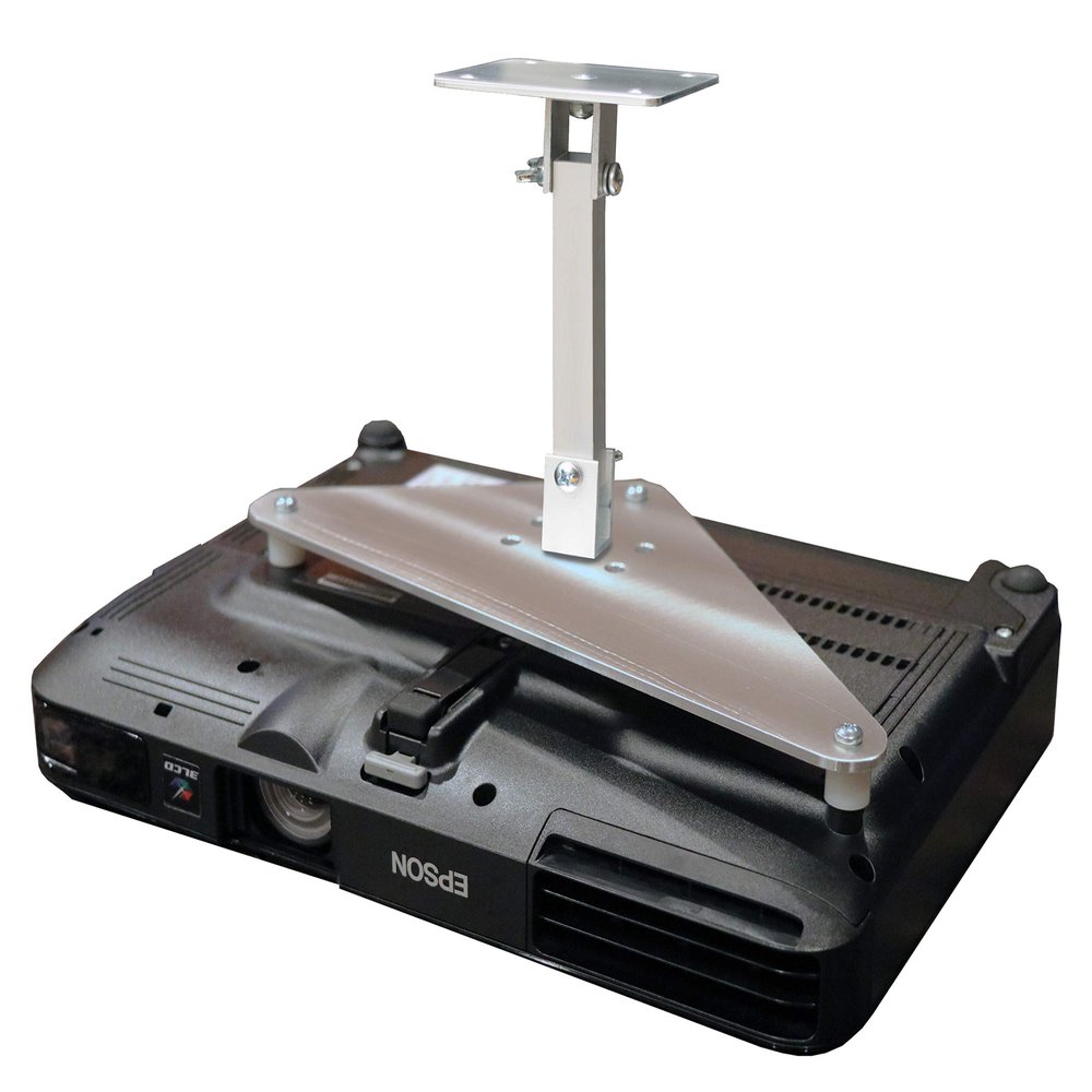 PCMD, LLC. Projector Ceiling Mount Compatible with Epson EB-1771W 1775W 1776W 1780W 1781W 1785W 1795F (10-Inch Extension)