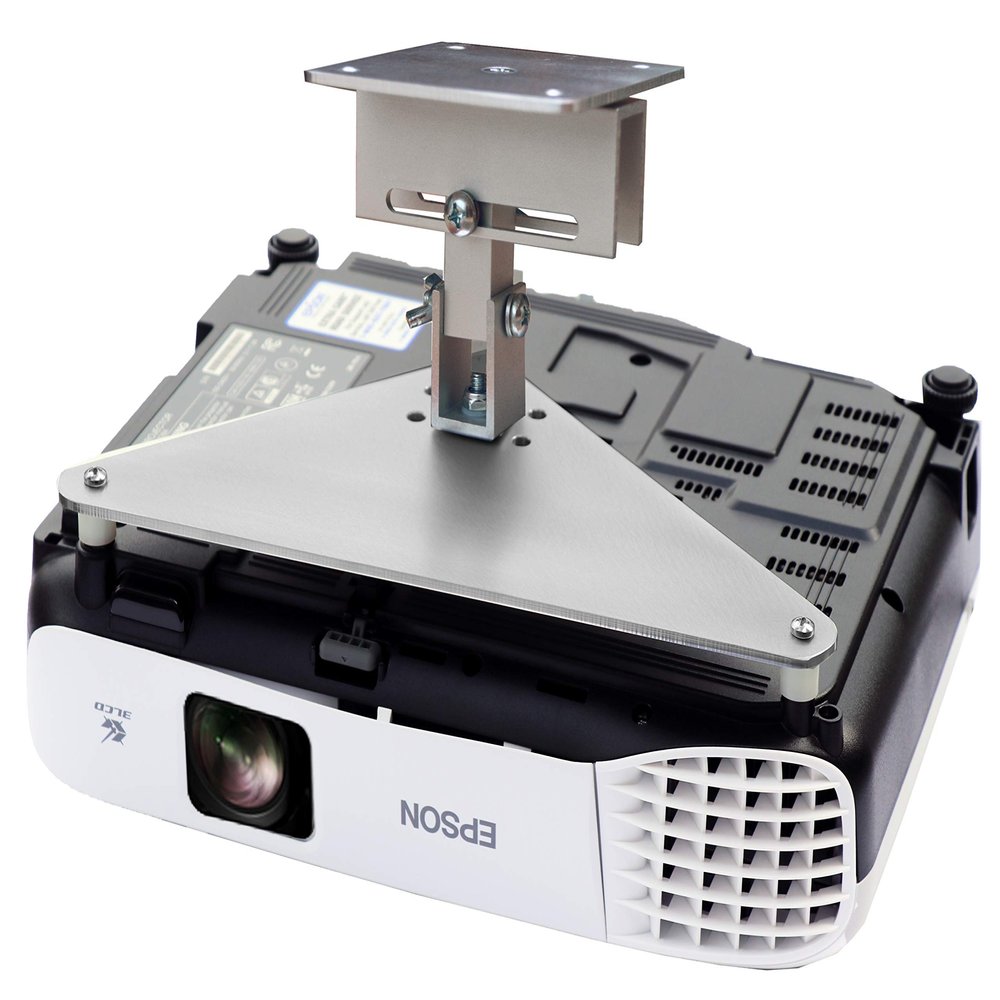 PCMD, LLC. Projector Ceiling Mount Compatible with Epson EB-S29 EB-S300 EB-S31 EB-U04 EB-U130 EB-U32 with Lateral Shift Coupling (5-Inch Extension)