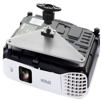 PCMD, LLC. Projector Ceiling Mount Compatible with Epson EB-W03 EB-W04 EB-W120 EB-W130 EB-W17 EB-W18 (4-Inch Extension)