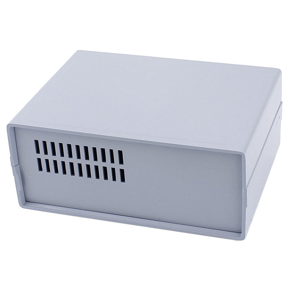 uxcell 165mmx120mmx68mm Gray Enclosure Case Electronic Wiring Project Box