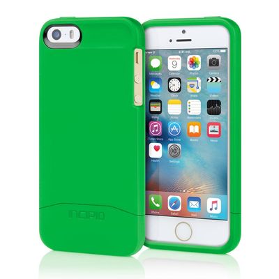 Incipio IPH-903 Edge Case for iPhone 5 - Retail Packaging - Clover Green