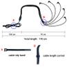 5-way power splitter cable for Korg Volca by MyVolts - Black (5-way splitter only) view 2