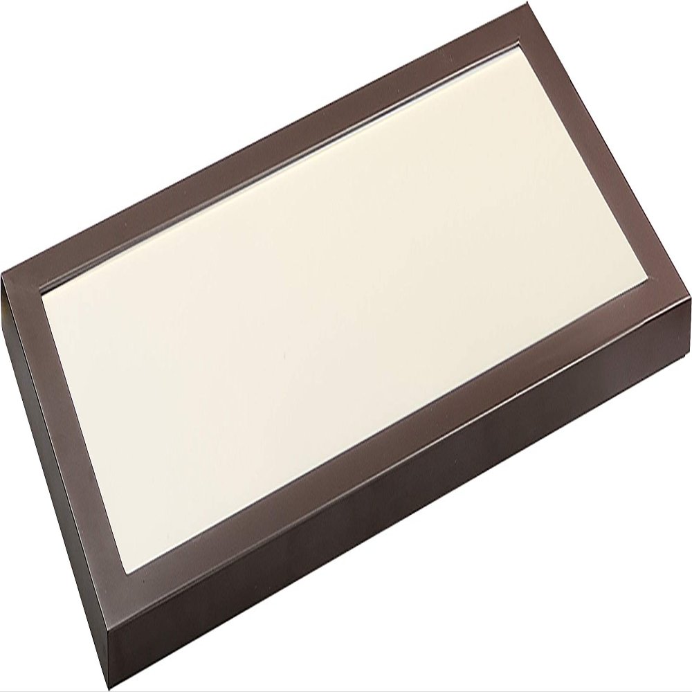 Maxim Lighting Sky Panel 12"x24" Flush Mount Ceiling Light | Bronze Finish | Modern Flush Mount for Hallways and Bedrooms | Low Profile Ceiling Mount | 57762WTBZ