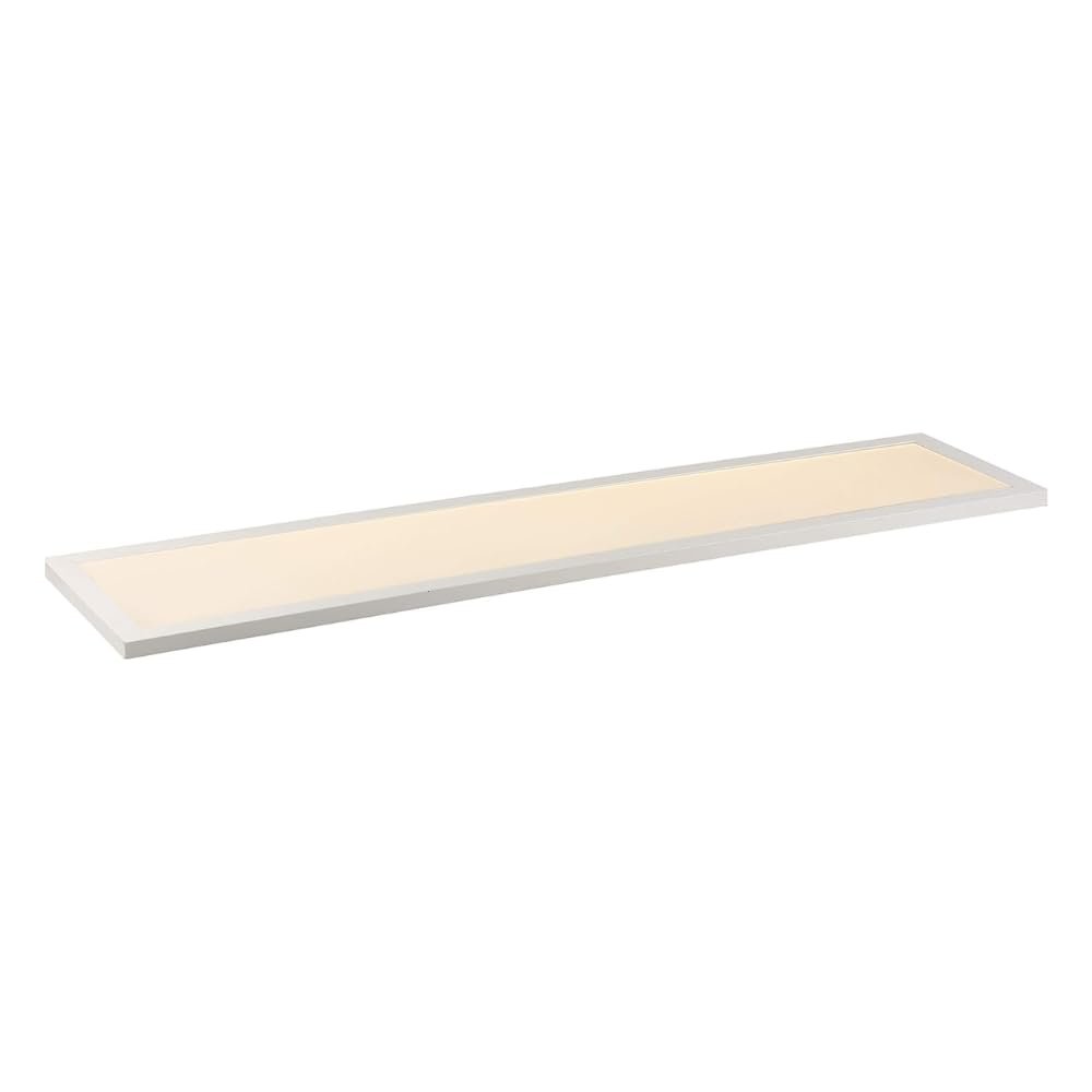 Maxim Lighting Sky Panel 24"x48" Flush Mount Ceiling Light | White Finish | Modern Flush Mount for Hallways and Bedrooms | Low Profile Ceiling Mount | 57774WTWT