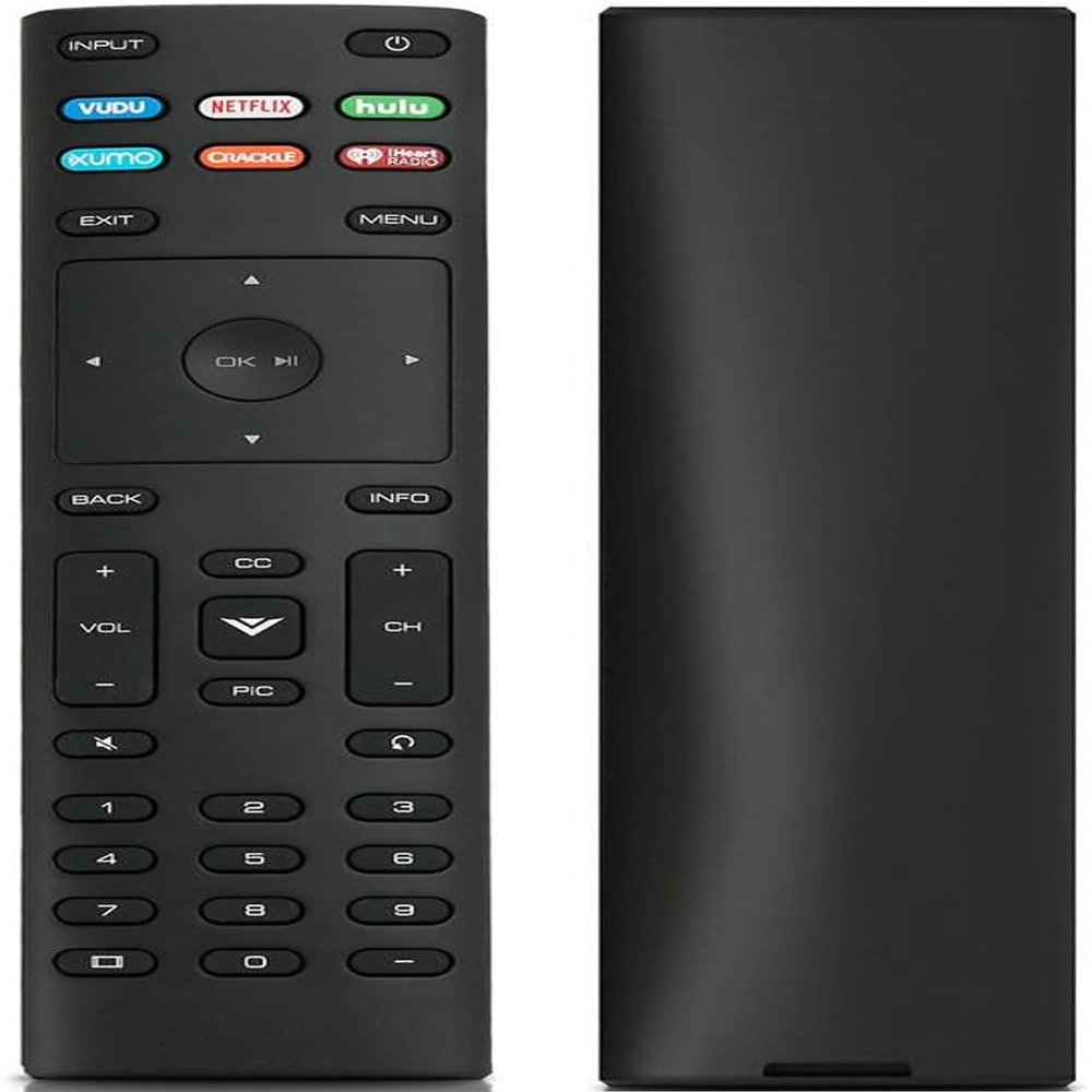 USARMT Remote Control for All Vizio Smart TVs Models D24F-F1 D32FF1 D43F-F1 E55U-D0 E55UD2 E55-D0 E55E1 M65-D0 M65E0 P65-E1 P75C1 P75E1 M70-E3 M75E1