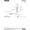 KOHLER K-424-2BZ Memoirs Deck- or Bath-Mount Handshower Holder with Hoses,Oil Rubbed Bronze view 2