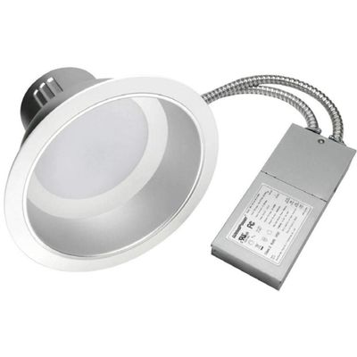 MaxLite RRECO84040/V2 ECO 8" 40 Watt Commercial Retrofit Open Recessed Trim Vers, White