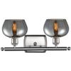 Innovations 516-2W-SN-G93-LED 2 Light Vintage Dimmable LED Bathroom Fixture, Brushed Satin Nickel view 2
