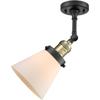 Innovations 201F-BAB-G61-LED LED Semi-Flush Mount, Black Antique Brass view 2