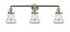 Innovations 205-SN-S-G192 3 Light Adjustable Bathroom Fixture, Brushed Satin Nickel view 1