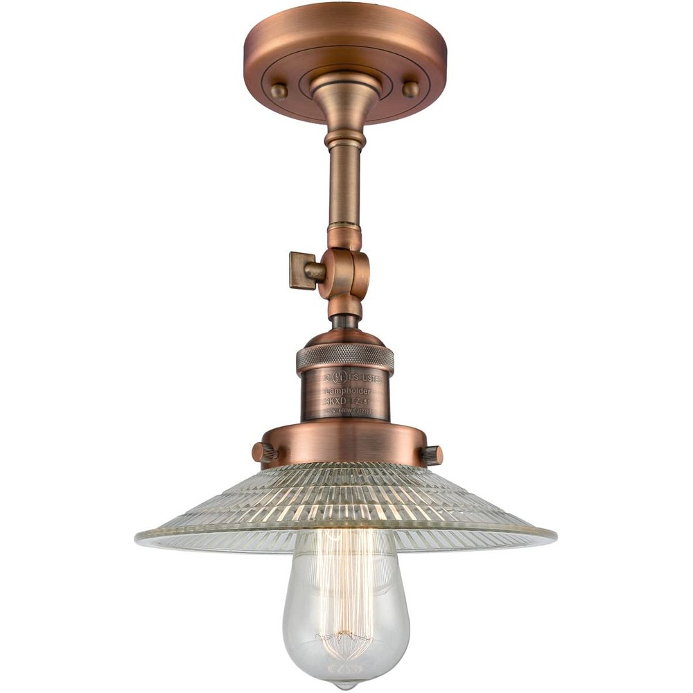 Innovations 201F-AC-G2-LED LED Semi-Flush Mount from Franklin Restoration Collection