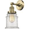 Innovations 201F-AB-G184-LED LED Semi-Flush Mount from Franklin Restoration Collection view 3