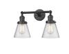 Innovations 208-OB-G64-LED 2 Light Vintage Dimmable LED Bathroom Fixture, Oil Rubbed Bronze view 1