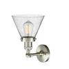 Innovations 201F-BAB-G44 1 Light Semi-Flush Mount, Black Antique Brass view 3