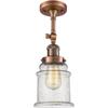 Innovations 201F-AC-G184-LED LED Semi-Flush Mount from Franklin Restoration Collection view 1