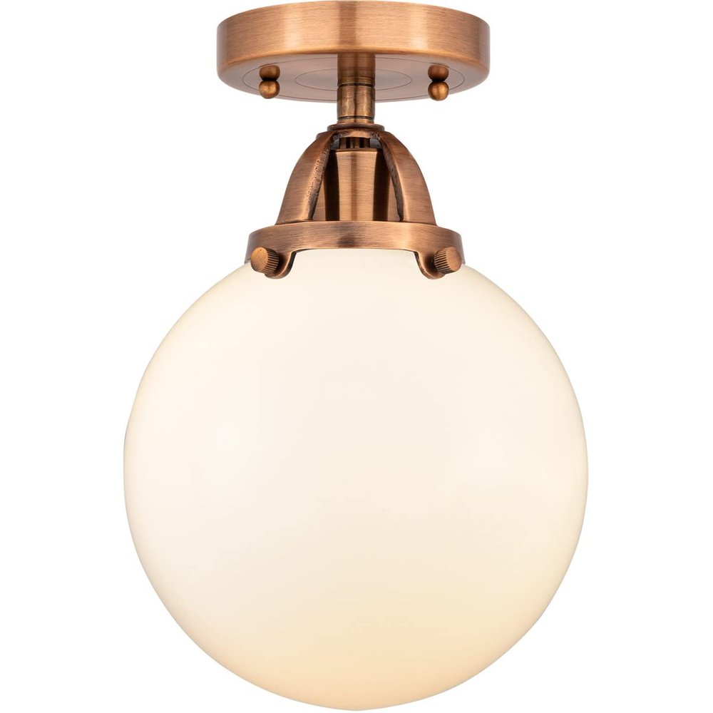 INNOVATIONS LIGHTING 288-1C-AC-G201-8-LED Beacon Semi-Flush Mount