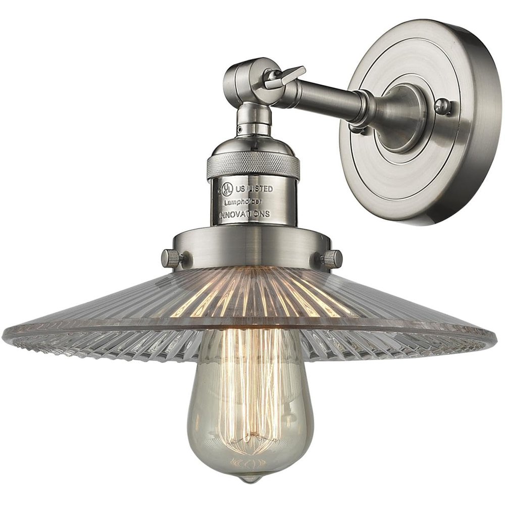 Innovations 201F-SN-G2-LED LED Semi-Flush Mount from Franklin Restoration Collection