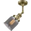Innovations INNO201F-AB-G53-LED LED Semi-Flush Mount, Antique Brass view 2