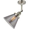 Innovations INNO201F-PN-G43-LED Contemporary Modern LED Semi-Flush Mount, Polished Nickel view 2