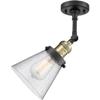 Innovations 201F-BAB-G64-LED LED Semi-Flush Mount, Black Antique Brass view 2