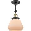 Innovations 201F-BAB-G171-LED LED Semi-Flush Mount from Franklin Restoration Collection view 1