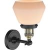 Innovations 201F-BAB-G171-LED LED Semi-Flush Mount from Franklin Restoration Collection view 4