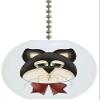 Carolina Hardware and Decor 1931F Cat Head Country Solid Ceramic Fan Pull view 1