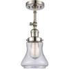 Innovations 201F-PN-G194-LED LED Semi-Flush Mount, Polished Nickel view 1