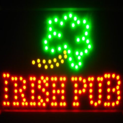 ADVPRO led087-r Irish Pub Bar Beer Led Neon Sign WhiteBoard
