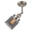 Innovations INNO201F-SN-G53-LED Contemporary Modern LED Semi-Flush Mount, Brushed Satin Nickel view 2
