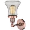 Innovations 201F-AC-G194-LED LED Semi-Flush Mount, Antique Copper view 4