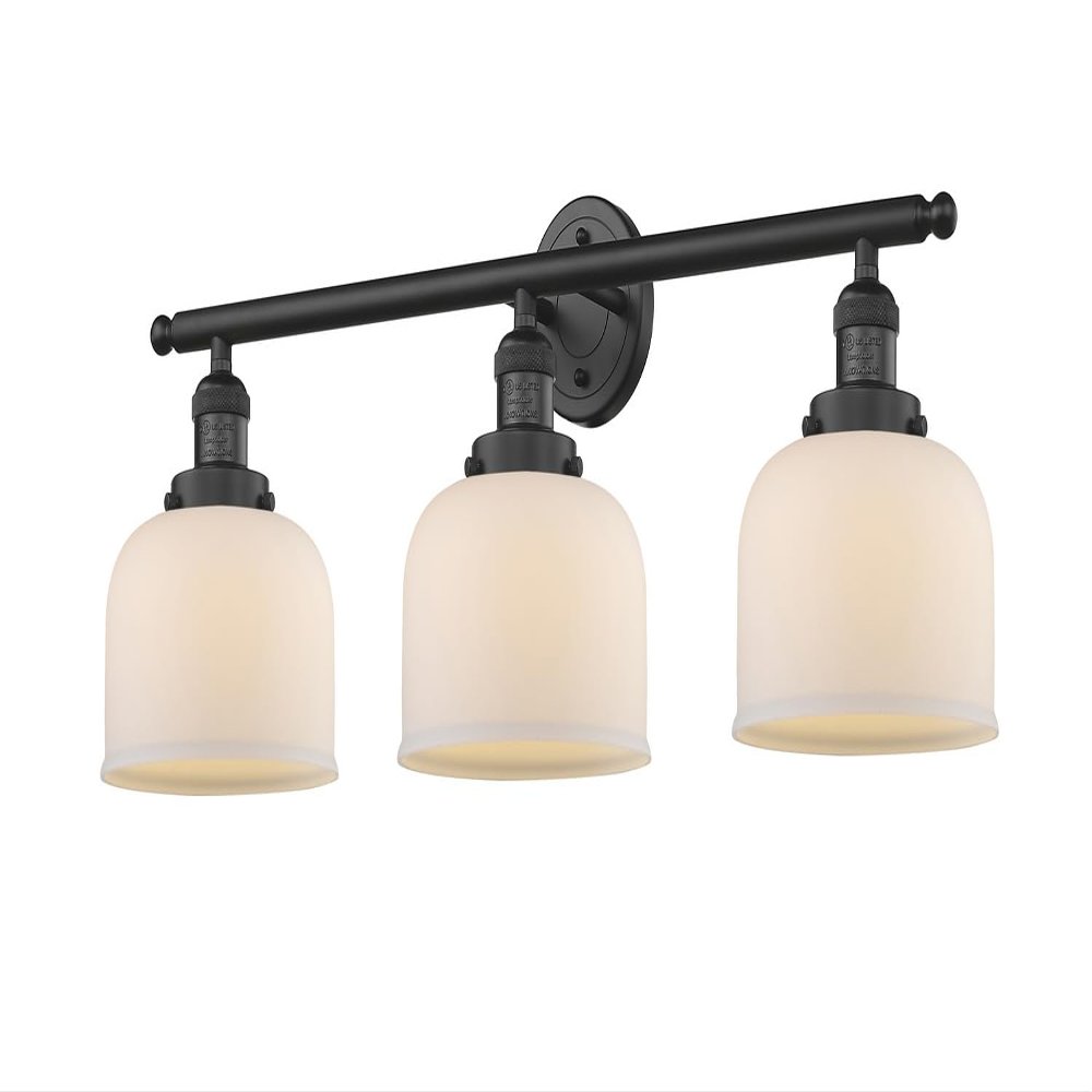 Innovations 205-BK-G71 Three Light Bath Vanity from Franklin Restoration Collection