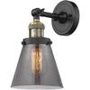 Innovations 201F-BAB-G63-LED LED Semi-Flush Mount from Franklin Restoration Collection view 3