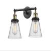 Innovations 208-BAB-G64 2 Light Bathroom Fixture, Black Antique Brass view 1
