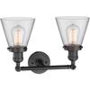 Innovations 208-OB-G62-LED 2 Light Vintage Dimmable LED Bathroom Fixture, Oil Rubbed Bronze view 2