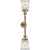 Innovations 208-AB-G184-LED 2 Light Vintage Dimmable LED Bathroom Fixture, Antique Brass view 3