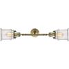 Innovations 208-AB-G184-LED 2 Light Vintage Dimmable LED Bathroom Fixture, Antique Brass view 4