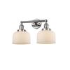 Innovations 208-PN-G71-LED 2 Light Vintage Dimmable LED Bathroom Fixture, Polished Nickel view 1