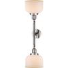 Innovations 208-PN-G71-LED 2 Light Vintage Dimmable LED Bathroom Fixture, Polished Nickel view 3