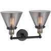 Innovations 208-BAB-G43 2 Light Bathroom Fixture, Black Antique Brass view 2