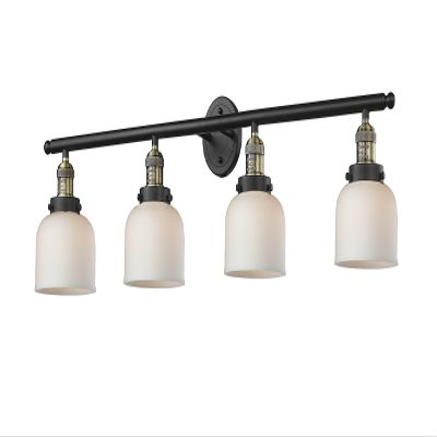 Innovations 215-BAB-G71 Four Light Bath Vanity from Franklin Restoration Collection
