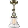 Innovations 201F-AB-G194-LED LED Semi-Flush Mount, Antique Brass view 1