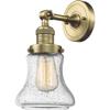 Innovations 201F-AB-G194-LED LED Semi-Flush Mount, Antique Brass view 3