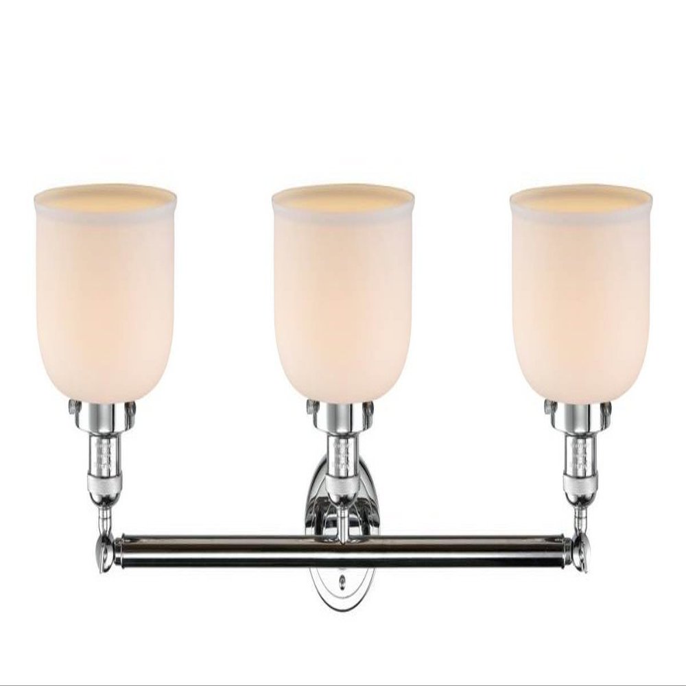 Innovations 205-PC-S-G71-LED 3 Light Vintage Dimmable LED Adjustable Bathroom Fixture, Polished Chrome