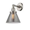 Innovations 201F-BAB-G42 1 Light Semi-Flush Mount, Black Antique Brass view 4