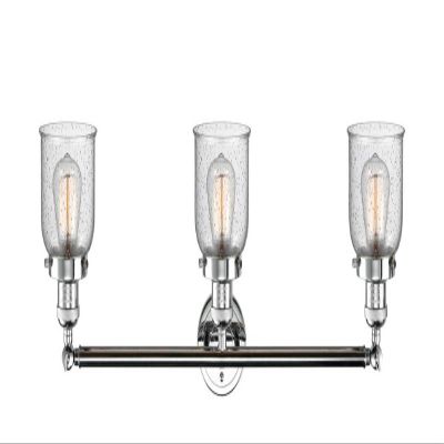 Innovations 205-PC-S-G54-LED 3 Light Vintage Dimmable LED Adjustable Bathroom Fixture, Polished Chrome