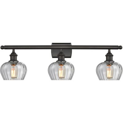 Innovations 516-3W-OB-G92-LED 3 Light Vintage Dimmable LED Bathroom Fixture, Oil Rubbed Bronze