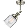 Innovations INNO201F-PN-G52-LED LED Semi-Flush Mount, Polished Nickel view 2