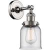 Innovations INNO201F-PN-G52-LED LED Semi-Flush Mount, Polished Nickel view 3
